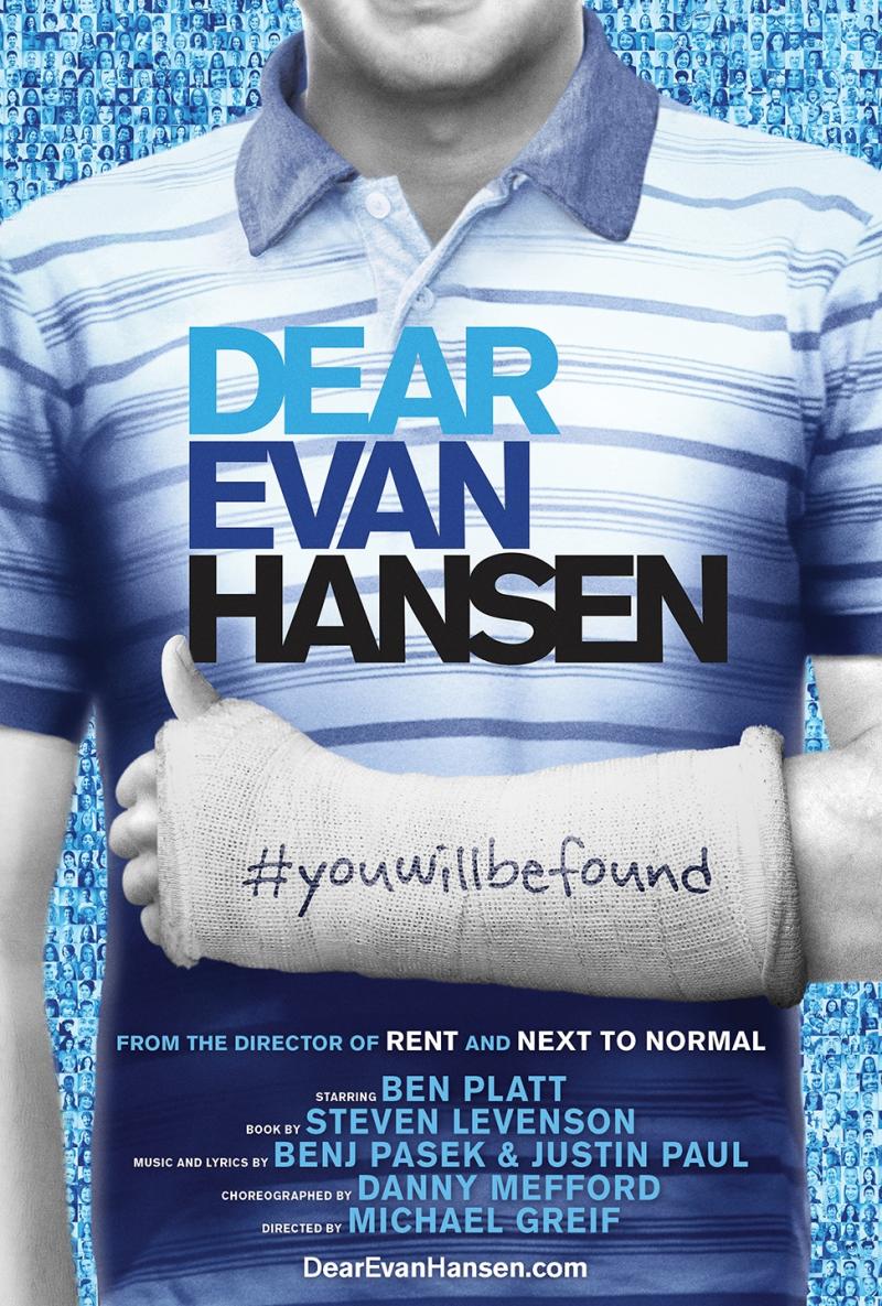 Photo Flash: You Will Be Found! DEAR EVAN HANSEN Unveils Broadway Poster Image