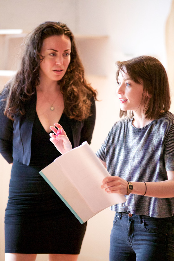 Photo Flash: In Rehearsal With BURNING BRIDGES at Theatre 503 Image