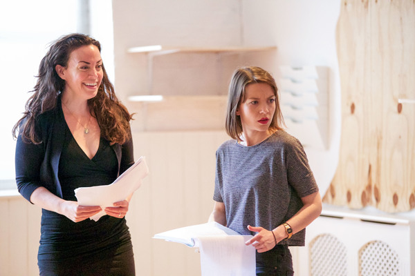 Photo Flash: In Rehearsal With BURNING BRIDGES at Theatre 503 