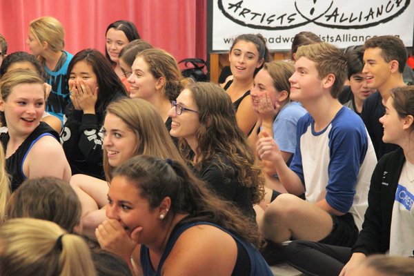 Photo Flash: WAITRESS Star Jessie Mueller Mentors Kids at Broadway Artists Alliance 