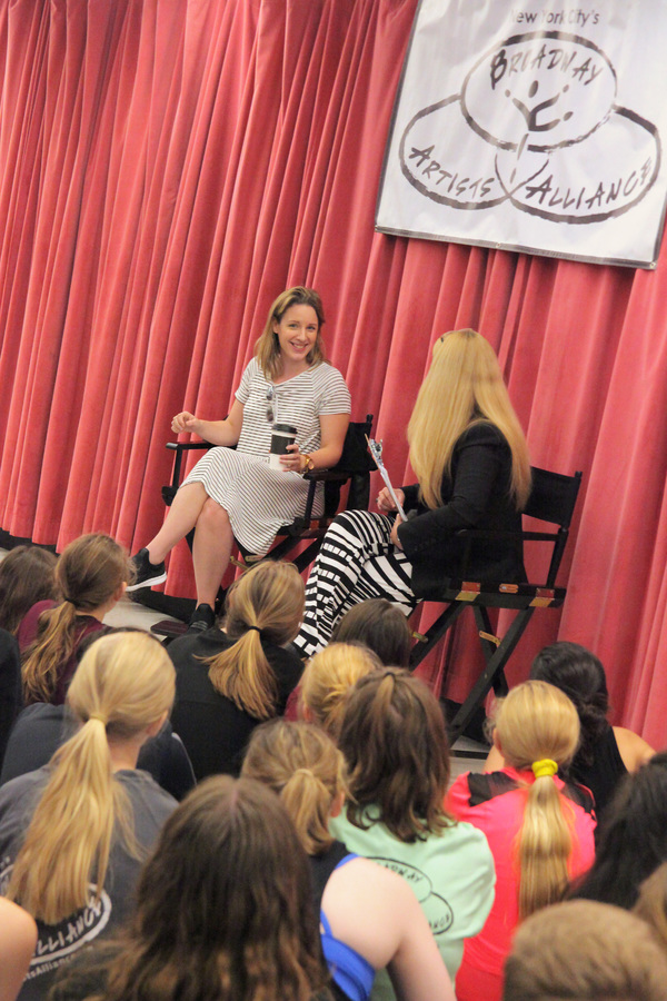 Photo Flash: WAITRESS Star Jessie Mueller Mentors Kids at Broadway Artists Alliance Image