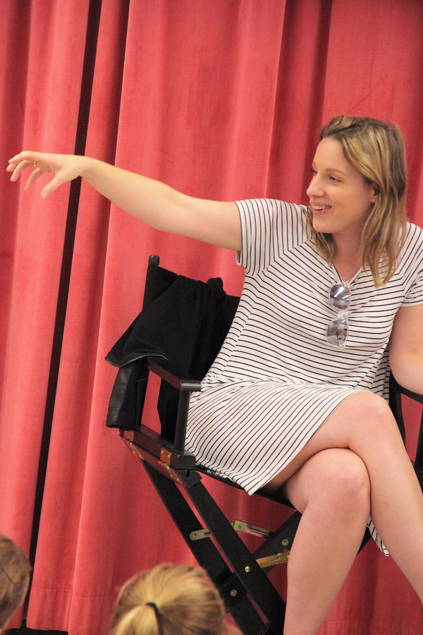 Photo Flash: WAITRESS Star Jessie Mueller Mentors Kids at Broadway Artists Alliance Image
