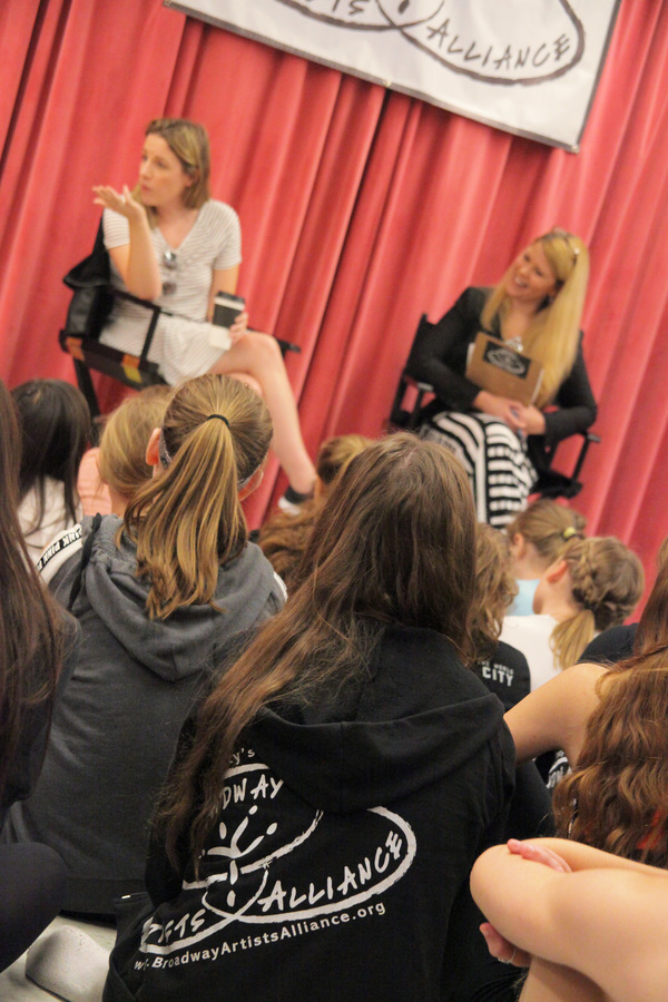 Photo Flash: WAITRESS Star Jessie Mueller Mentors Kids at Broadway Artists Alliance Image