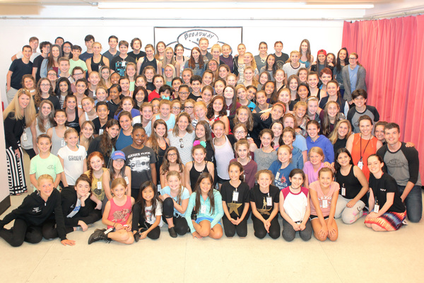 Photo Flash: WAITRESS Star Jessie Mueller Mentors Kids at Broadway Artists Alliance Image