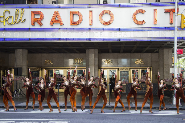 Photo Flash: The Rockettes Prance in CHRISTMAS IN AUGUST Outside Radio City Image