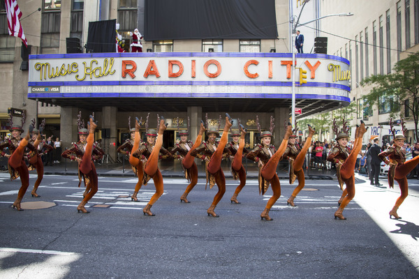 Photo Flash: The Rockettes Prance in CHRISTMAS IN AUGUST Outside Radio City 