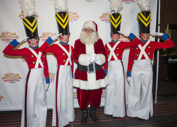 Photo Flash: The Rockettes Prance in CHRISTMAS IN AUGUST Outside Radio City Image