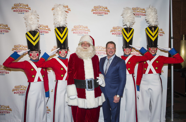 Photo Flash: The Rockettes Prance in CHRISTMAS IN AUGUST Outside Radio City Image