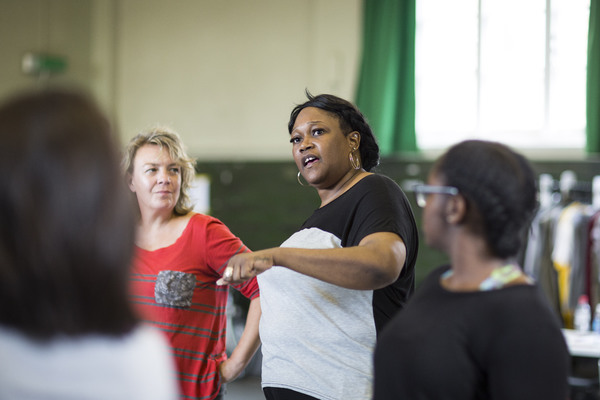 Photo Flash: In Rehearsal with THE DONMAR SHAKESPEARE TRILOGY Image