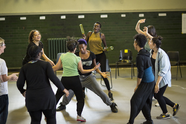 Photo Flash: In Rehearsal with THE DONMAR SHAKESPEARE TRILOGY Image