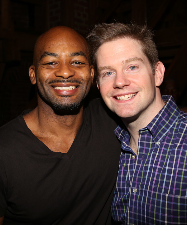 Photo Coverage: Brandon Victor Dixon Poses Backstage After HAMILTON Debut! Image