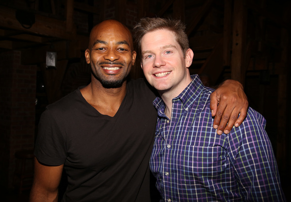 Photo Coverage: Brandon Victor Dixon Poses Backstage After HAMILTON Debut! Image