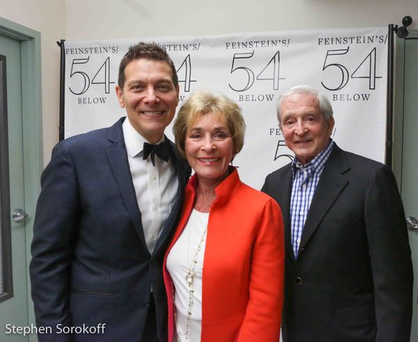 Michael Feinstein, Judge Judy Sheindlin, Jerry Sheindlin Photo