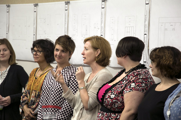 Photo Flash: In Rehearsal for UGLY LIES THE BONE at Alliance Theatre Image
