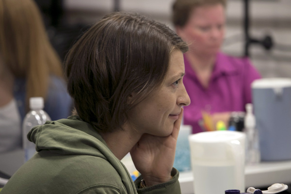 Photo Flash: In Rehearsal for UGLY LIES THE BONE at Alliance Theatre  Image