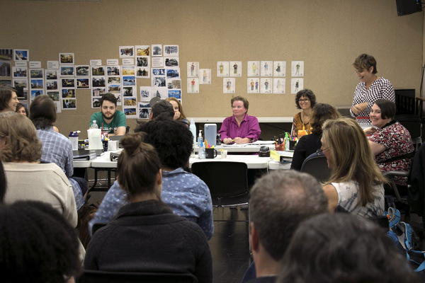 Photo Flash: In Rehearsal for UGLY LIES THE BONE at Alliance Theatre  Image