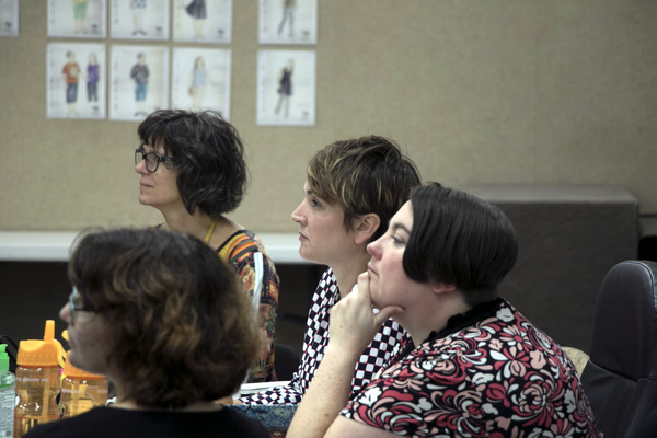 Photo Flash: In Rehearsal for UGLY LIES THE BONE at Alliance Theatre Image