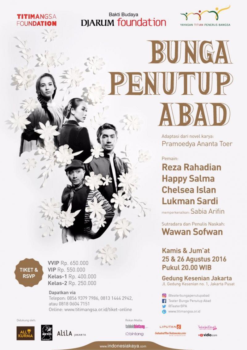 Review: BUNGA PENUTUP ABAD at Jakarta Art Building Image