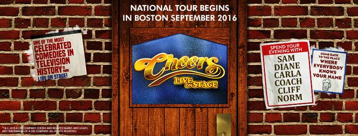CHEERS LIVE ON STAGE Tour to Launch in Boston Next Month; Dates Announced! Image