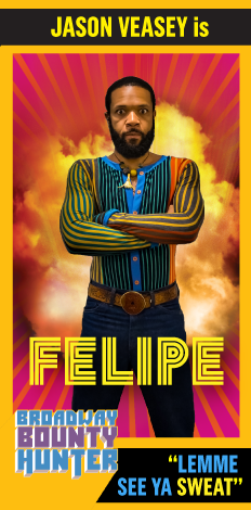 EXCLUSIVE PHOTO FLASH: BROADWAY BOUNTY HUNTER Digital Trading Cards! Image