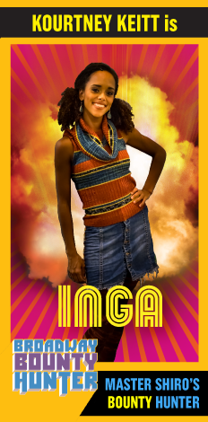 EXCLUSIVE PHOTO FLASH: BROADWAY BOUNTY HUNTER Digital Trading Cards! Image