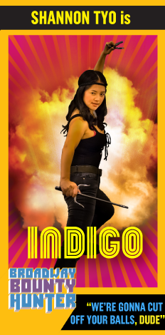 EXCLUSIVE PHOTO FLASH: BROADWAY BOUNTY HUNTER Digital Trading Cards! Image