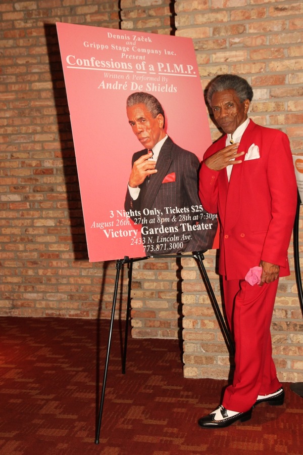Photo Flash: First Look at Andre De Shields' CONFESSIONS OF A P.I.M.P. at Victory Gardens 