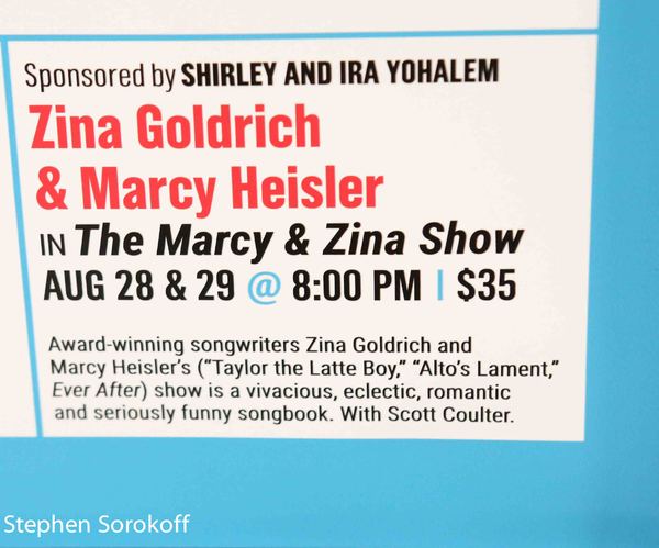 Photo Coverage: Marcy Heisler & Zina Goldrich Bring Their Show To Mr. Finn's Cabaret Image
