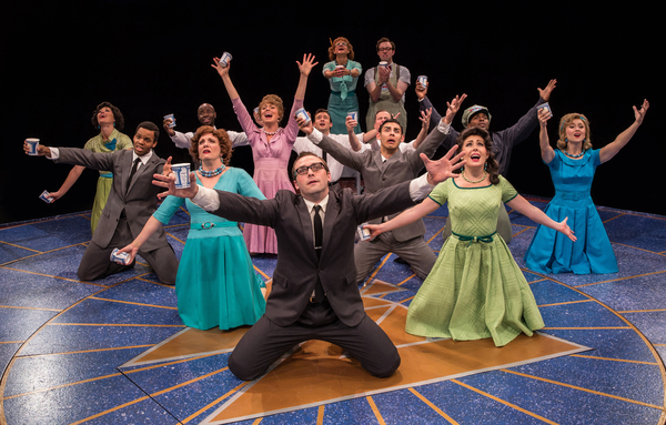 Photo Flash: First Look at Ari Butler, Jessica Naimy and More in 'HOW TO SUCCEED...' at The Marriott Theatre Image