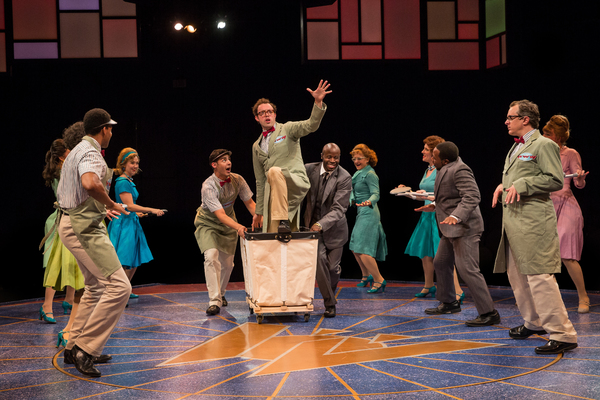Photo Flash: First Look at Ari Butler, Jessica Naimy and More in 'HOW TO SUCCEED...' at The Marriott Theatre Image