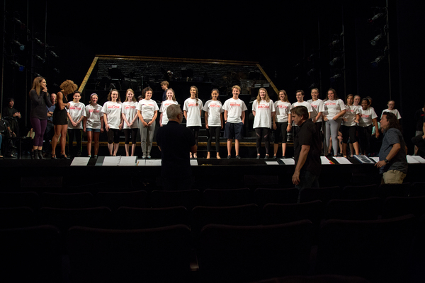 Photo Coverage: Come on Babe, They're Gonna Paint the Town - CHICAGO Rehearses for Central Park Concert! Image