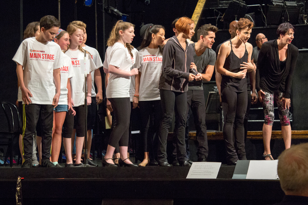 Photo Coverage: Come on Babe, They're Gonna Paint the Town - CHICAGO Rehearses for Central Park Concert! Image