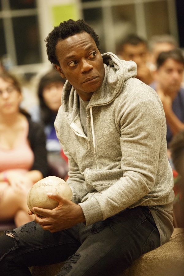Photo Flash: First Look at Chukwudi Iwuji in The Public's Mobile Unit HAMLET Image