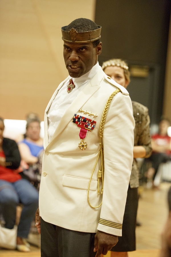 Photo Flash: First Look at Chukwudi Iwuji in The Public's Mobile Unit HAMLET Image
