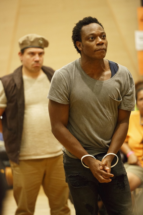 Photo Flash: First Look at Chukwudi Iwuji in The Public's Mobile Unit HAMLET Image