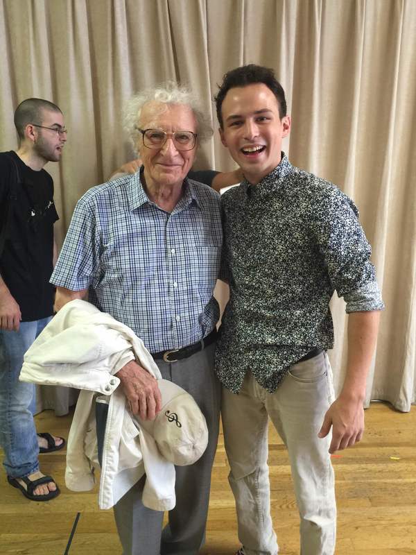 Photo Flash: In Rehearsal with Sheldon Harnick and Off-Broadway's FIORELLO! Image