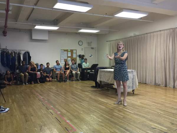 Photo Flash: In Rehearsal with Sheldon Harnick and Off-Broadway's FIORELLO! Image