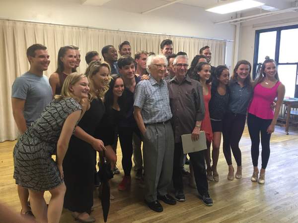 Photo Flash: In Rehearsal with Sheldon Harnick and Off-Broadway's FIORELLO! Image