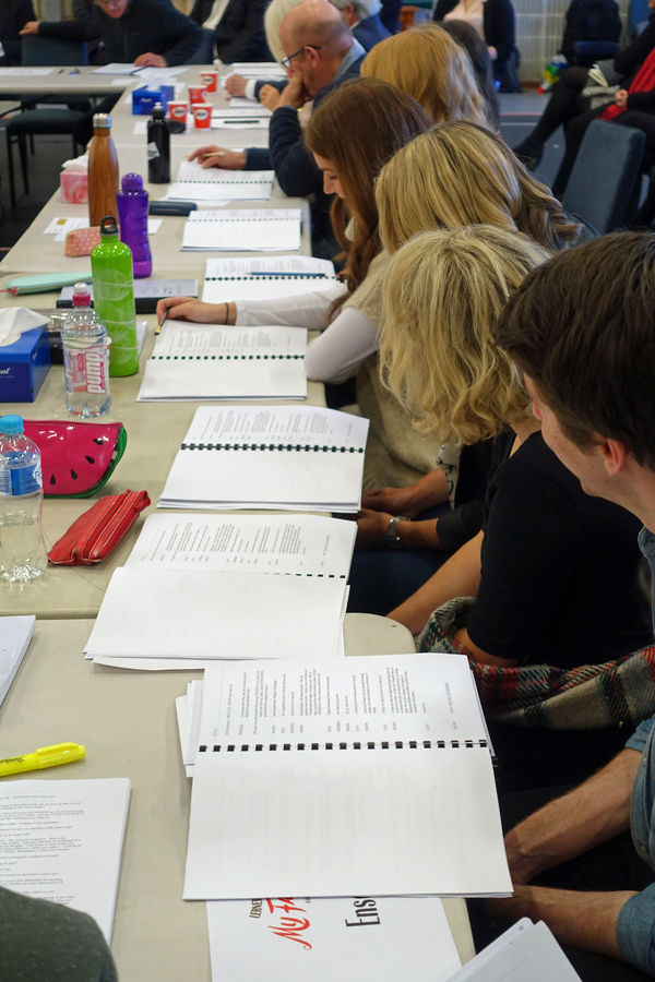 Photo Flash: Inside Rehearsal for MY FAIR LADY, Directed by Julie Andrews in Sydney Image