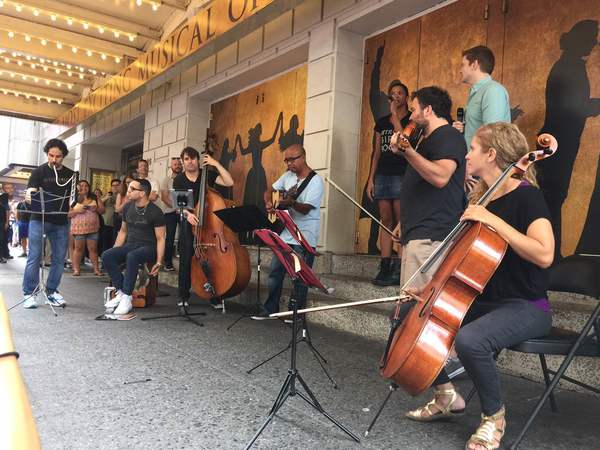 Photo Flash: Renee Elise Goldsberry Sends Off #Ham4Ham with Cut Song From HAMILTON Image