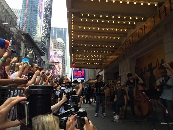 Photo Flash: Renee Elise Goldsberry Sends Off #Ham4Ham with Cut Song From HAMILTON Image