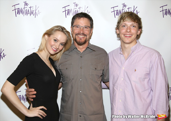 Peter Reckell with Madison Claire Parks and Andrew Polec Photo