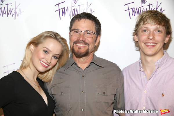 Peter Reckell with Madison Claire Parks and Andrew Polec Photo