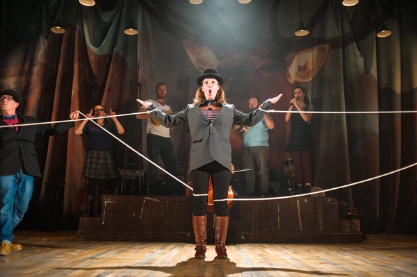 Photo Flash: First Look at Dundee Rep Theatre's THE CHEVIOT, THE STAG AND THE BLACK, BLACK OIL Image