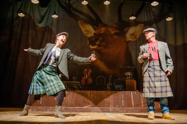 Photo Flash: First Look at Dundee Rep Theatre's THE CHEVIOT, THE STAG AND THE BLACK, BLACK OIL Image