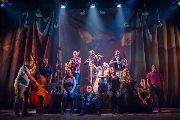 Photo Flash: First Look at Dundee Rep Theatre's THE CHEVIOT, THE STAG AND THE BLACK, BLACK OIL Image