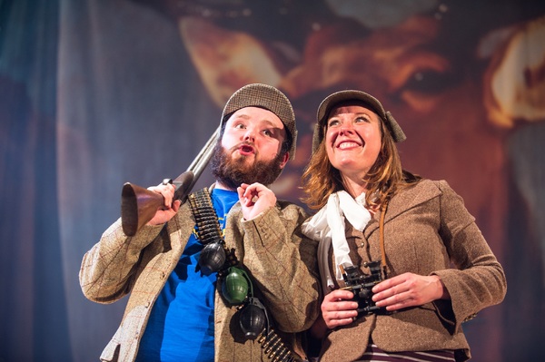 Photo Flash: First Look at Dundee Rep Theatre's THE CHEVIOT, THE STAG AND THE BLACK, BLACK OIL 