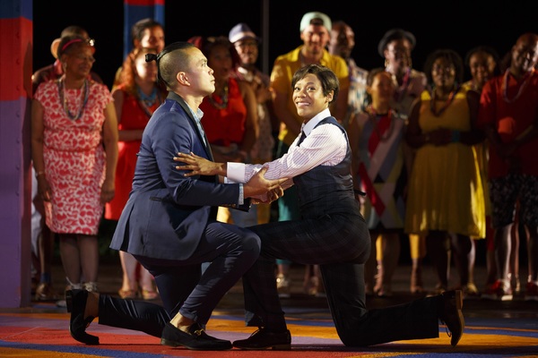 Photo Flash: First Look at Nikki M. James, Jose Llana and More in The Public's TWELFTH NIGHT Public Works Musical Image