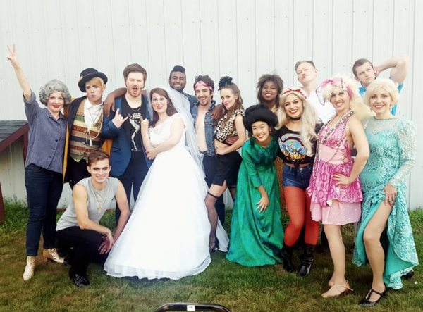Photo Flash: PHANTOM Divas Need Beauty Sleep, the CHARLIE Boys Strut Their Stuff, and More Saturday Intermission Pics! Image