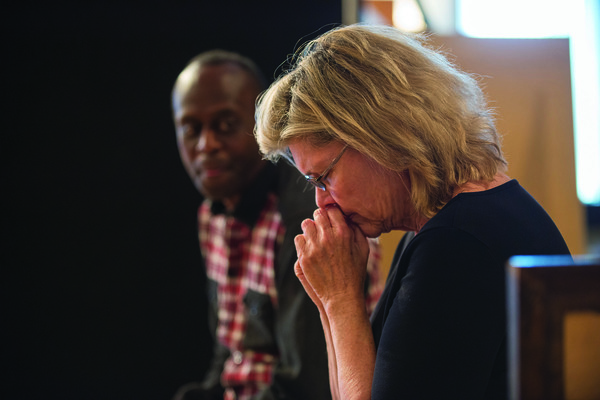 Photo Flash: In Rehearsal with Debra Monk and More for VISITING EDNA at Steppenwolf Theatre Image